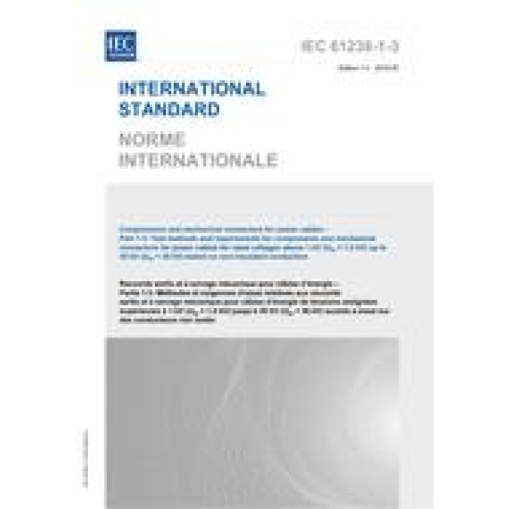 IEC 61238-1-3 Ed. 1.0 b PDF