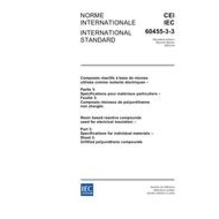 IEC 60455-3-3 Ed. 2.0 b PDF