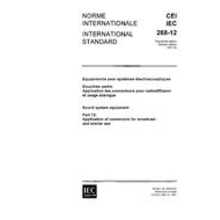 IEC 60268-12 Ed. 2.0 b PDF