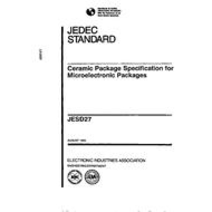 JEDEC JESD 27 PDF