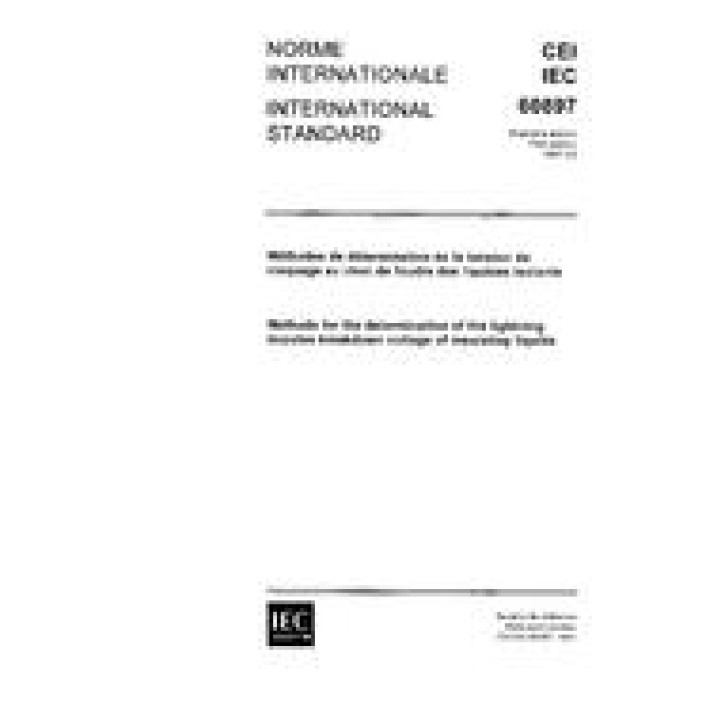 IEC 60897 Ed. 1.0 b PDF