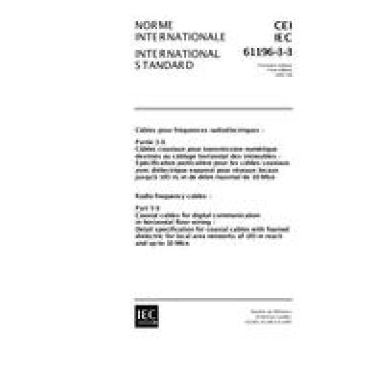 IEC 61196-3-3 Ed. 1.0 b PDF