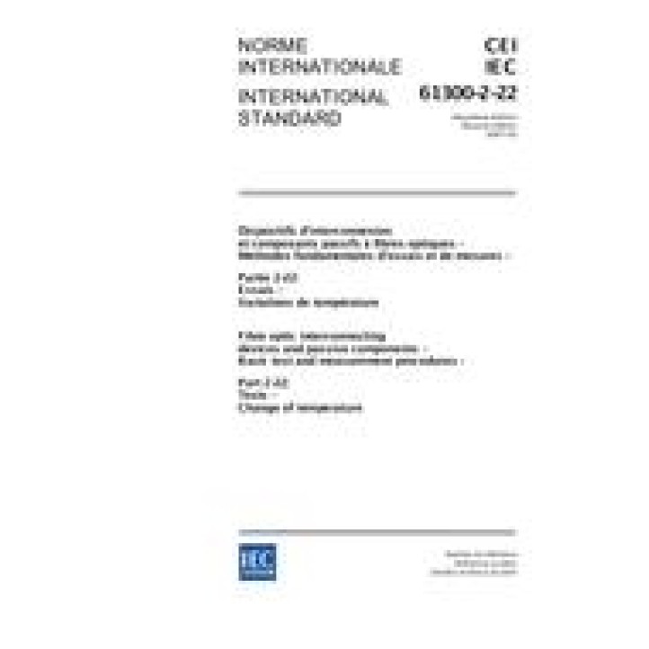 IEC 61300-2-22 Ed. 2.0 b PDF