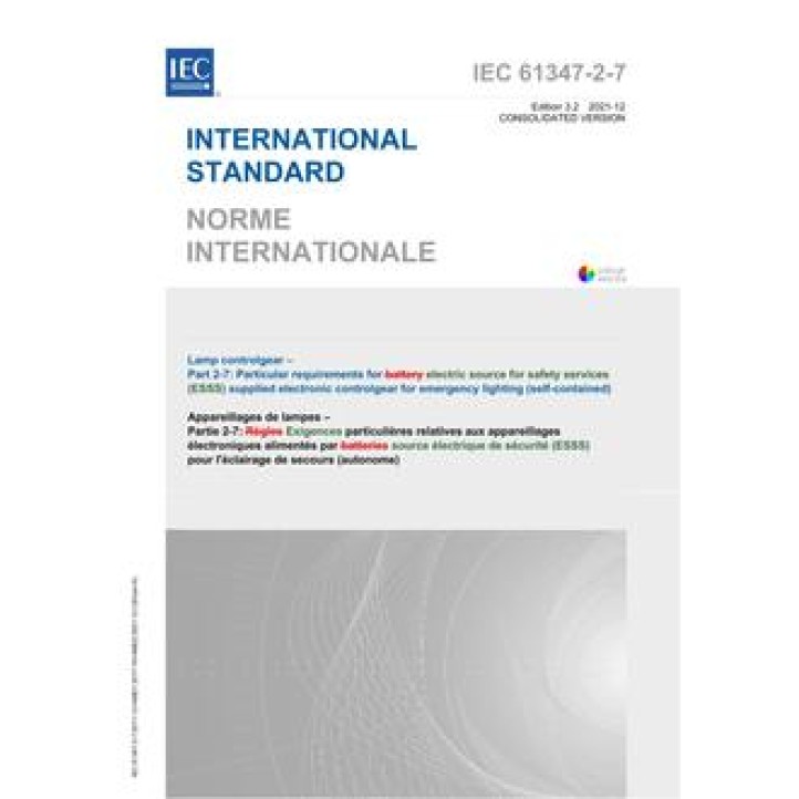 IEC 61347-2-7 Ed. 3.2 b PDF