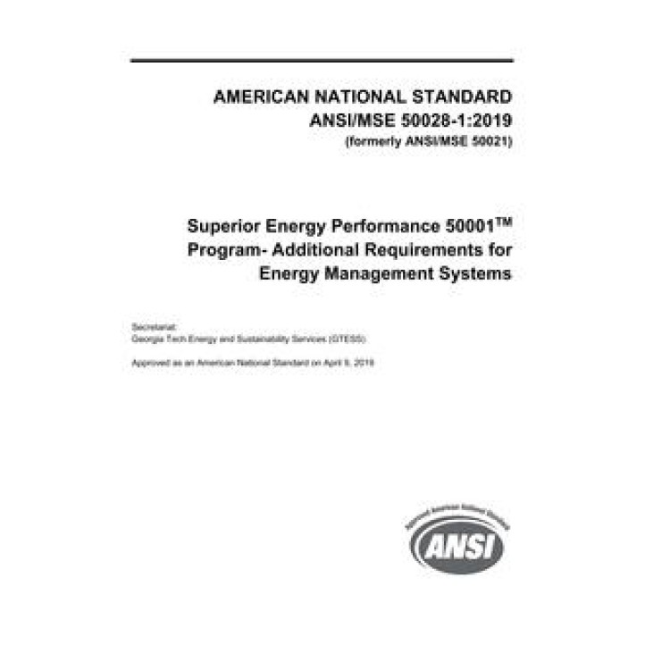 ANSI MSE 50028-1 PDF download