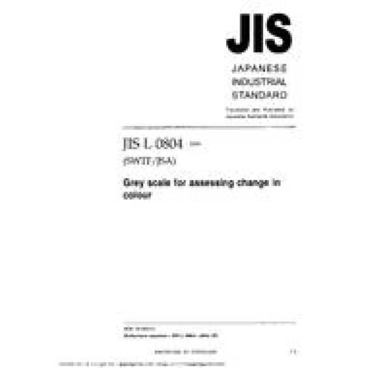 JIS L 0804 PDF