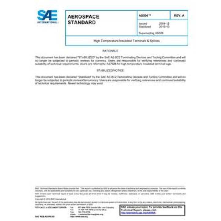 SAE AS506A PDF