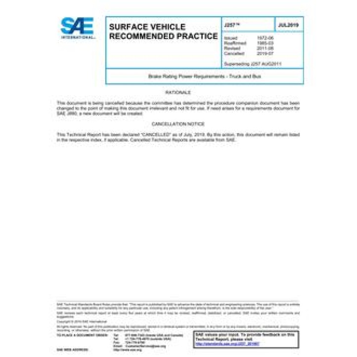 SAE J257 PDF