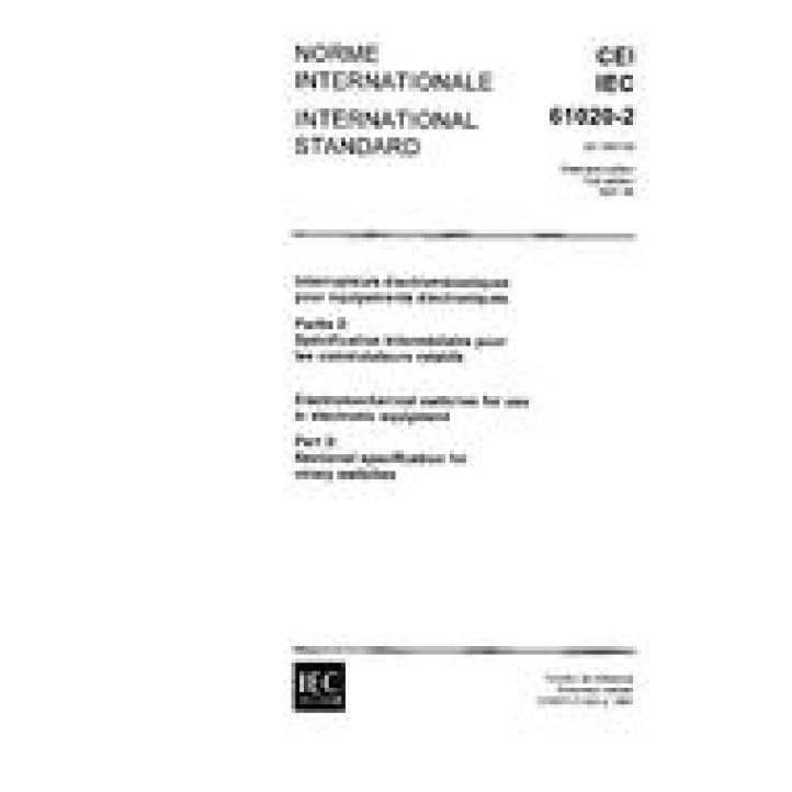 IEC 61020-2 Ed. 1.0 b PDF