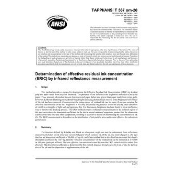 TAPPI T 567 PDF