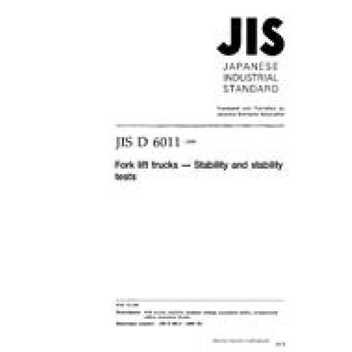 JIS D 6011 PDF