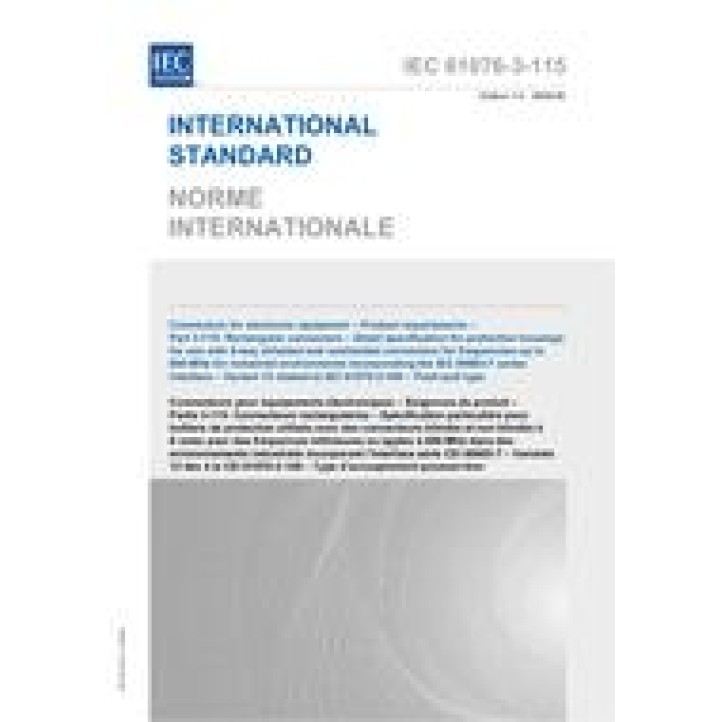 IEC 61076-3-115 Ed. 1.0 b PDF