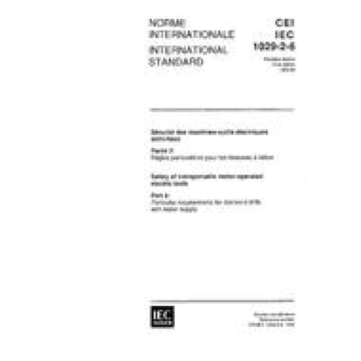 IEC 61029-2-6 Ed. 1.0 b PDF