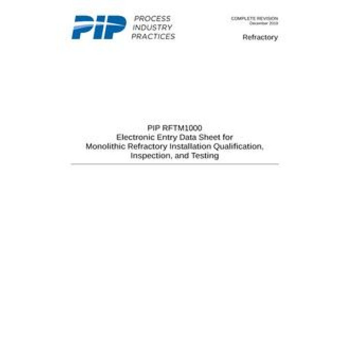 PIP RFTM1000-EEDS PDF