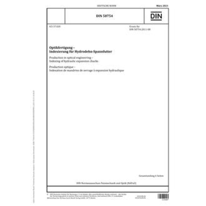 DIN 58754 PDF