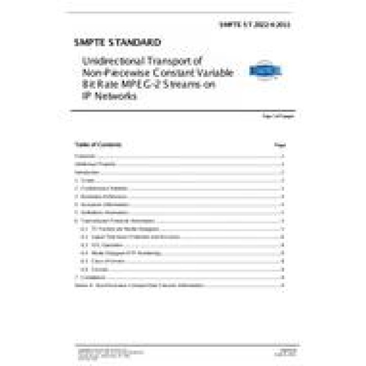 SMPTE ST 2022-4 PDF