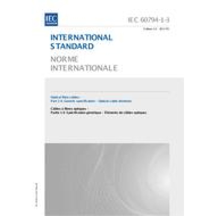 IEC 60794-1-3 Ed. 1.0 b PDF