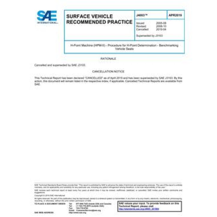 SAE J4003 PDF