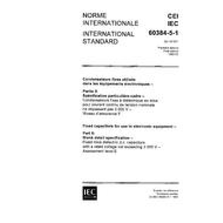 IEC 60384-5-1 Ed. 1.0 b PDF