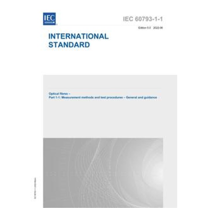 IEC 60793-1-1 Ed. 5.0 en PDF