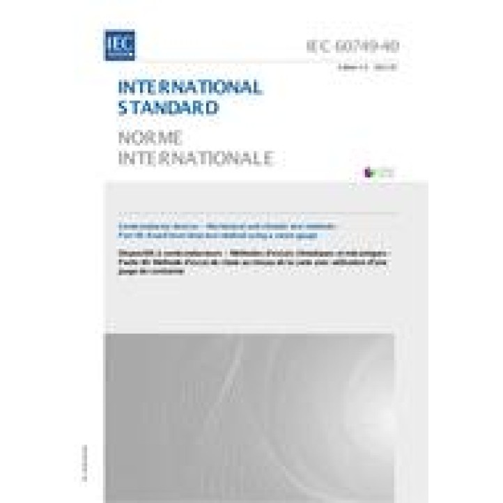 IEC 60749-40 Ed. 1.0 b PDF