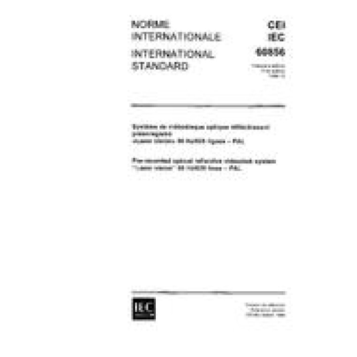 IEC 60856 Ed. 1.0 b PDF