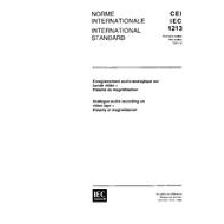 IEC 61213 Ed. 1.0 b PDF