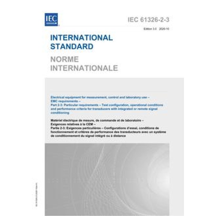 IEC 61326-2-3 Ed. 3.0 b PDF