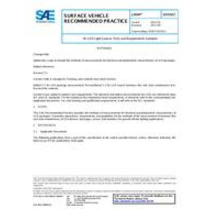 SAE J2938 PDF