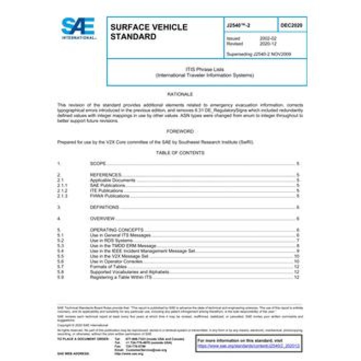 SAE J2540/2 PDF