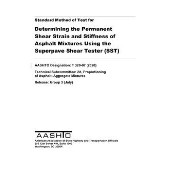 AASHTO T 320 PDF