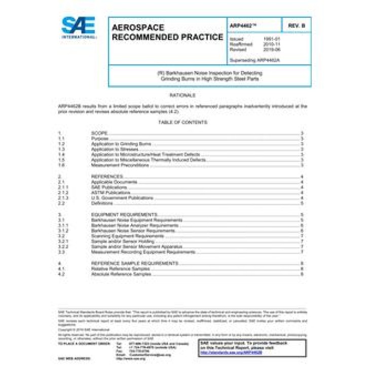 SAE ARP4462B PDF