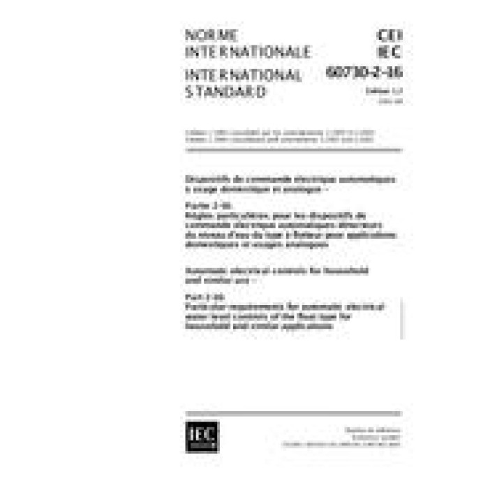 IEC 60730-2-16 Ed. 1.2 b PDF