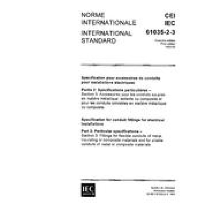 IEC 61035-2-3 Ed. 1.0 b PDF