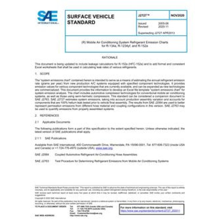 SAE J2727 PDF