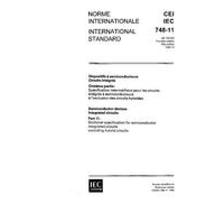 IEC 60748-11 Ed. 1.0 b PDF