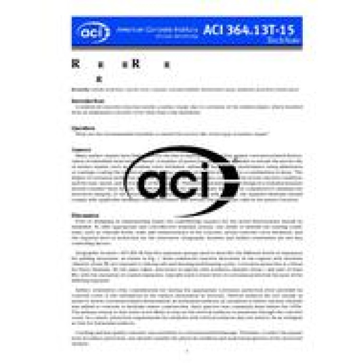 ACI 364.13T PDF