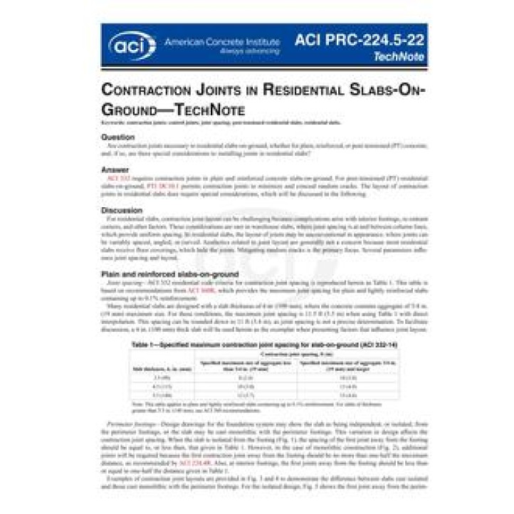 ACI PRC-224.5 PDF