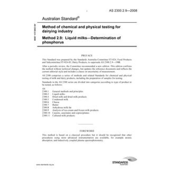 AS 2300.2.9 PDF