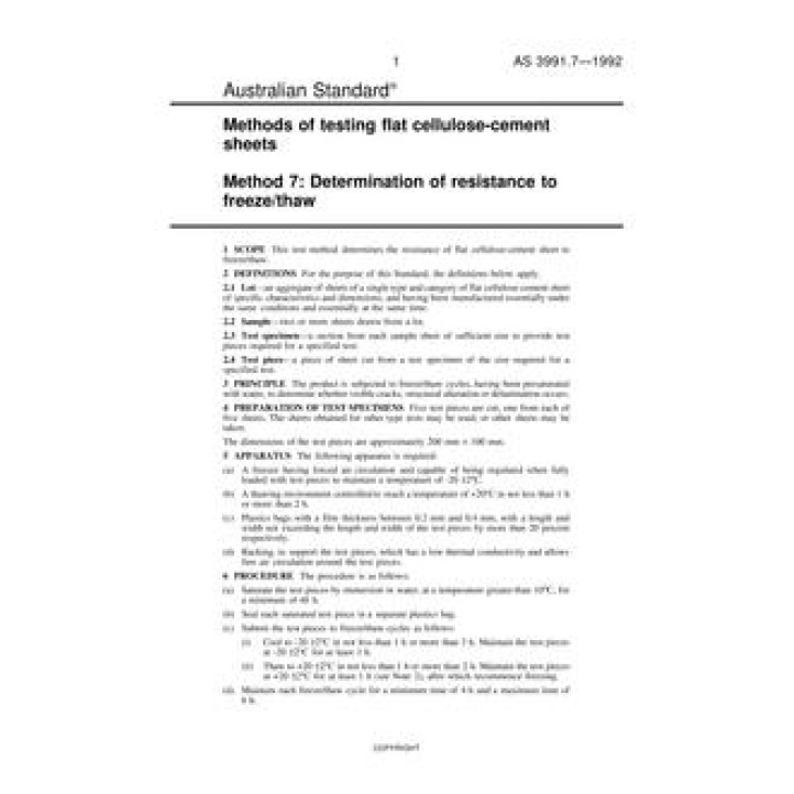 AS 3991.7 PDF