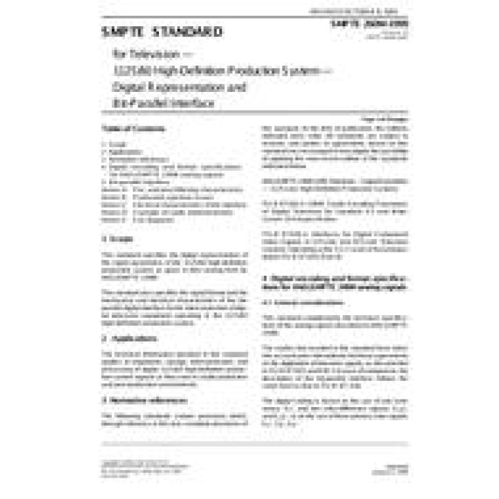 SMPTE 260M PDF