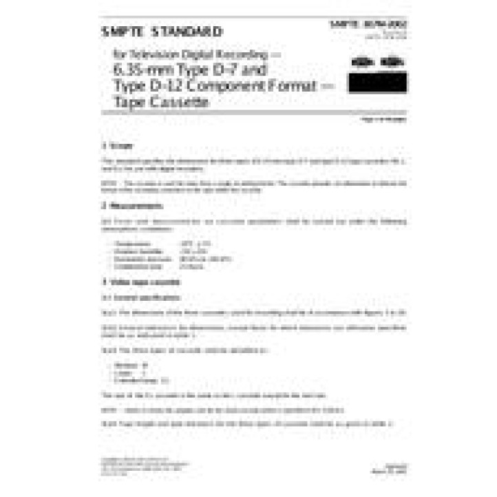 SMPTE 307M PDF