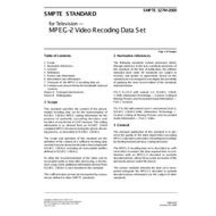 SMPTE 327M PDF