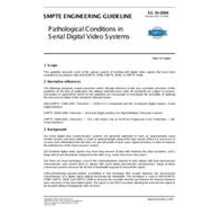 SMPTE EG 34 PDF