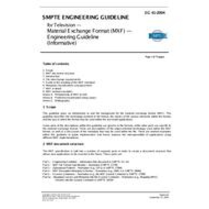 SMPTE EG 41 PDF