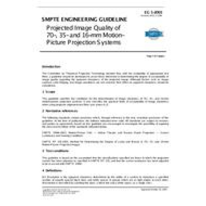 SMPTE EG 5 PDF