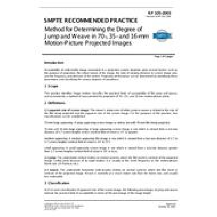 SMPTE RP 105 PDF