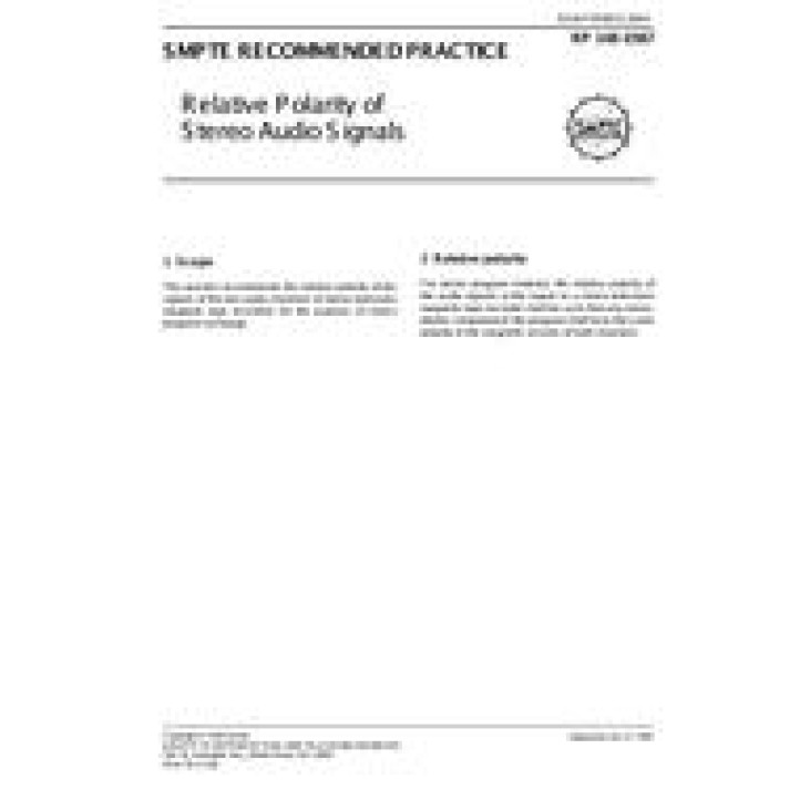 SMPTE RP 148 PDF