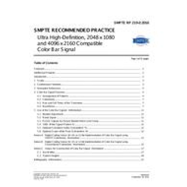 SMPTE RP 219 PDF