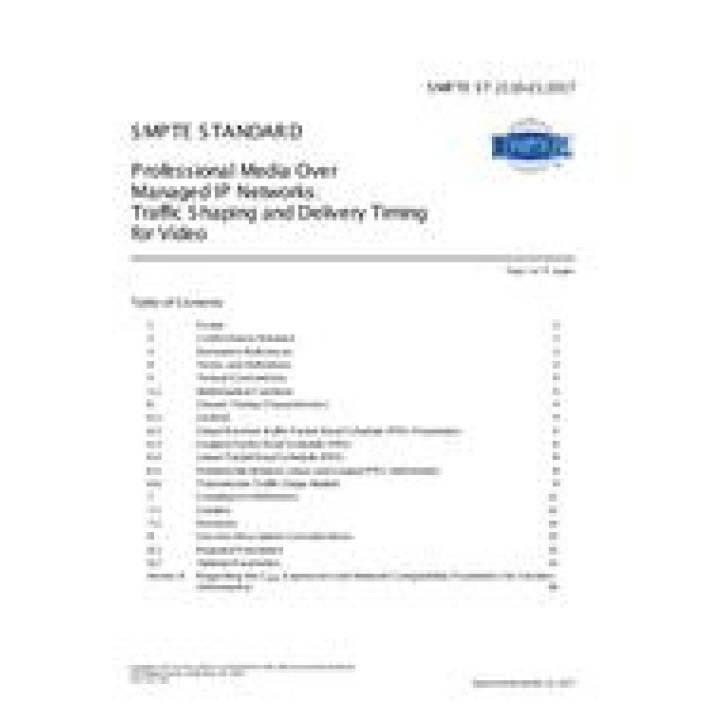 SMPTE ST 2110-21 PDF